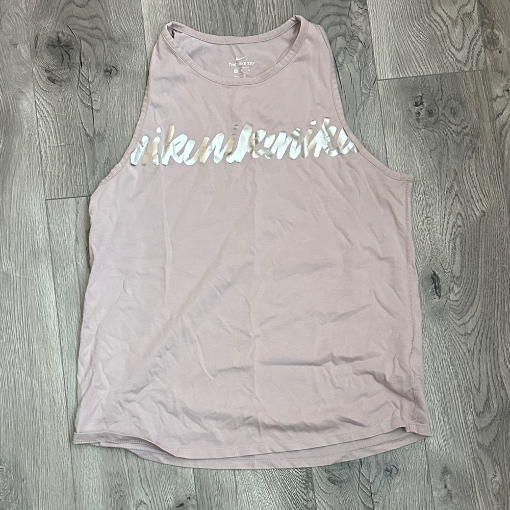 Nike Women's Light Pink Muscle Tee